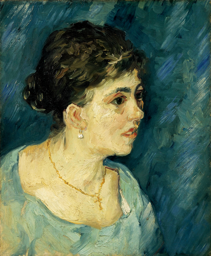  文森特·威廉·梵高  Vincent Willen Van Gogh —— 女人肖像 (9)